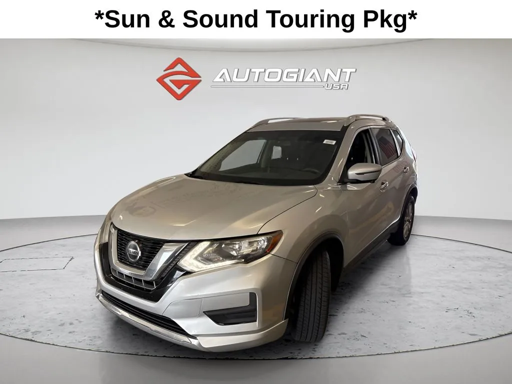 Silver 2018 Nissan Rogue SV for sale in Fishers, IN