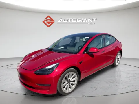 Red 2022 Tesla Model 3 Long Range for sale in Fishers, IN