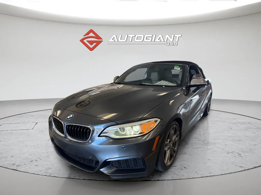 Gray 2016 BMW 2 Series M235i for sale in Fishers, IN