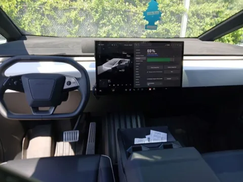 Another view of 2025 Tesla Cybertruck Cyberbeast for sale in Fishers, IN at AutoGiant USA Fishers