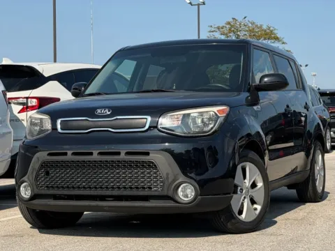 Black 2015 Kia Soul for sale in Fishers, IN
