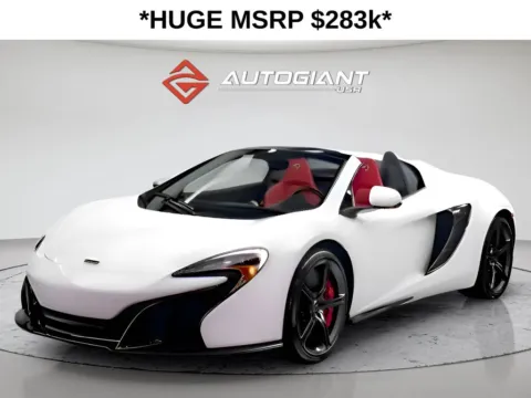White 2015 McLaren 650S Spider for sale in Fishers, IN