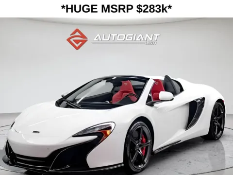 White 2015 McLaren 650S Spider for sale in Fishers, IN