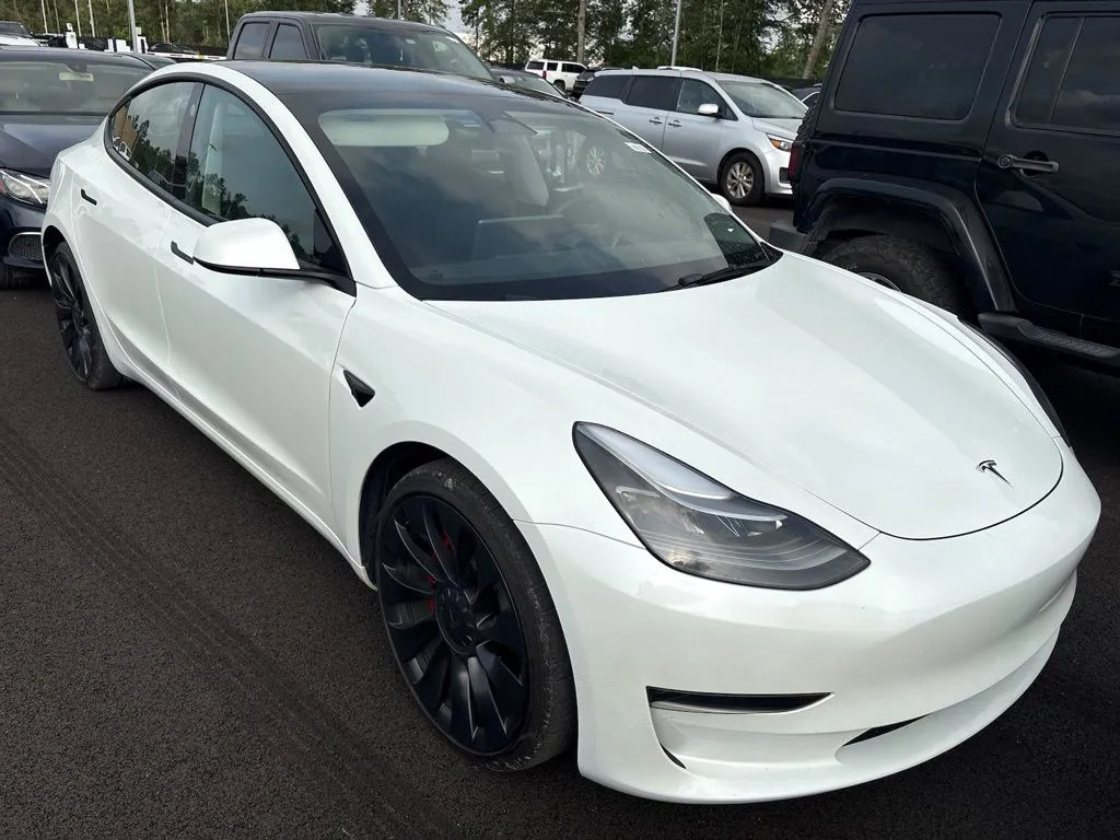 White 2023 Tesla Model 3 Performance for sale in Fishers, IN
