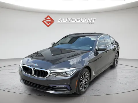 Gray 2017 BMW 5 Series 540i xDrive for sale in Fishers, IN