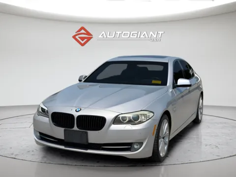 Silver 2012 BMW 5 Series 535i xDrive for sale in Fishers, IN
