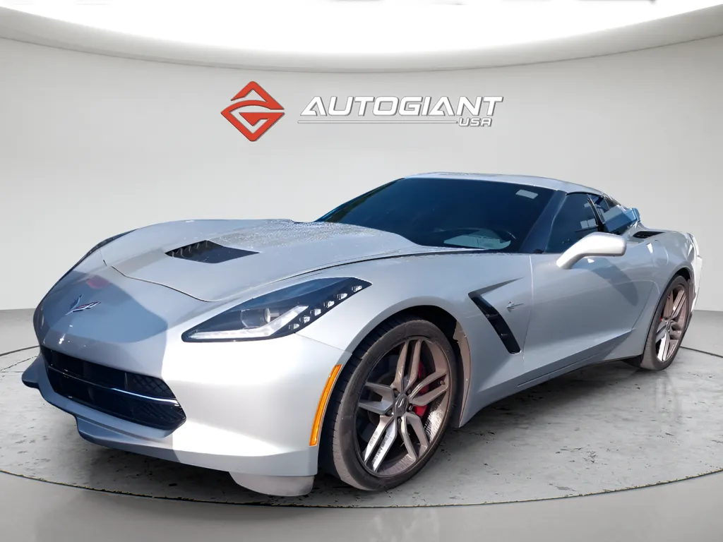 Silver 2014 Chevrolet Corvette Stingray Z51 for sale in Fishers, IN