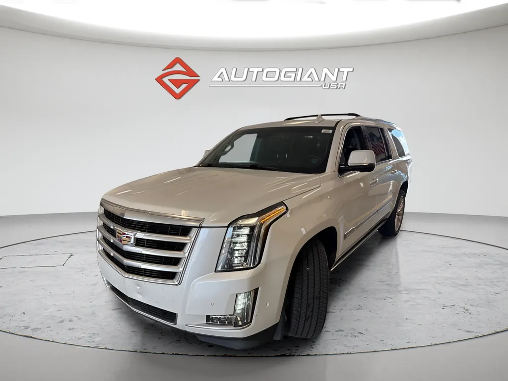 White 2019 Cadillac Escalade ESV Premium for sale in Fishers, IN