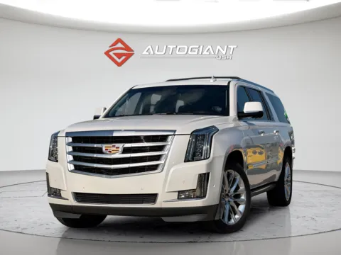 White 2019 Cadillac Escalade ESV Premium for sale in Fishers, IN