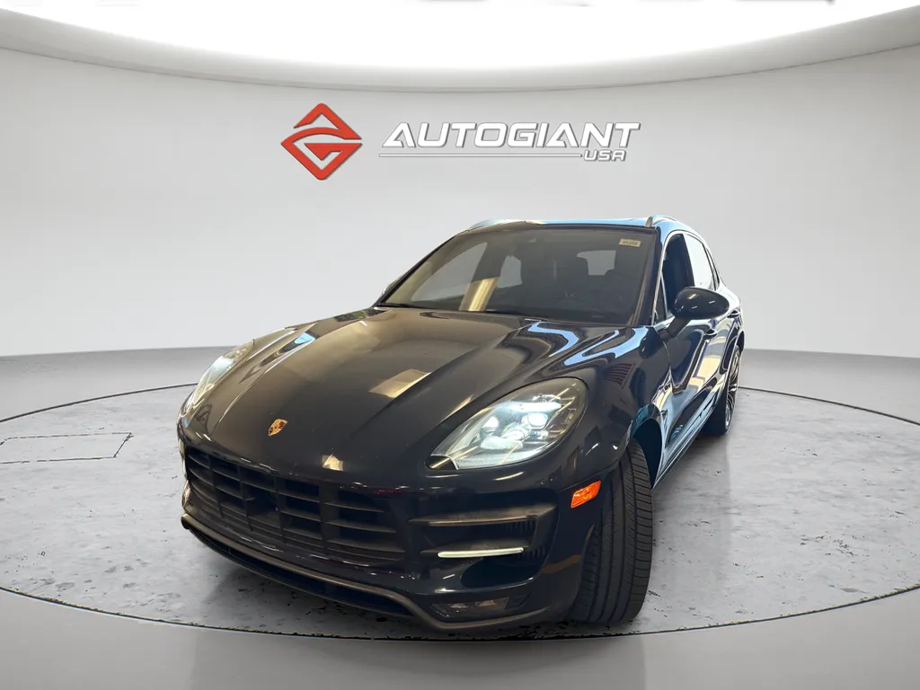Black 2017 Porsche Macan Turbo for sale in Fishers, IN
