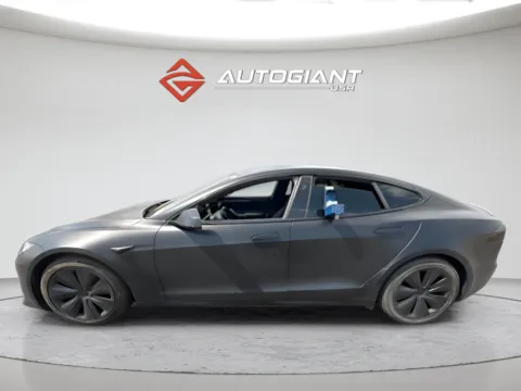Another view of 2021 Tesla Model S Plaid for sale in Fishers, IN at AutoGiant USA Fishers