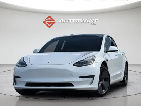 White 2021 Tesla Model 3 Standard Range Plus for sale in Fishers, IN