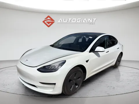 White 2021 Tesla Model 3 Standard Range Plus for sale in Fishers, IN