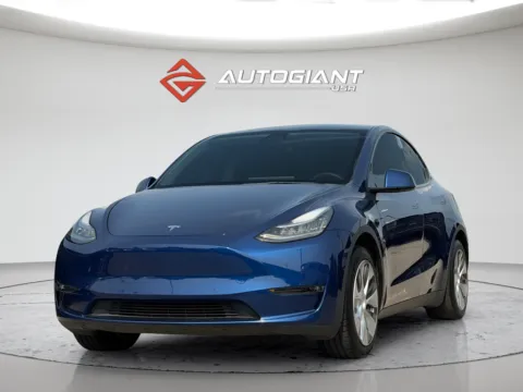 Blue 2021 Tesla Model Y Standard Range for sale in Fishers, IN