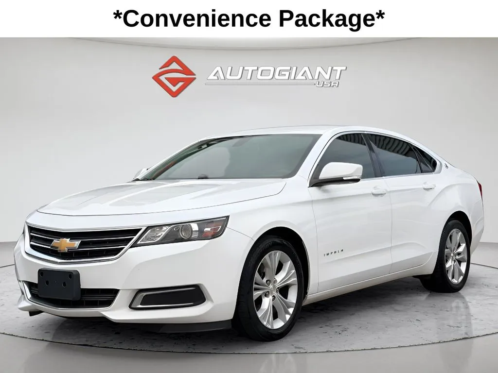 White 2016 Chevrolet Impala LT for sale in Fishers, IN