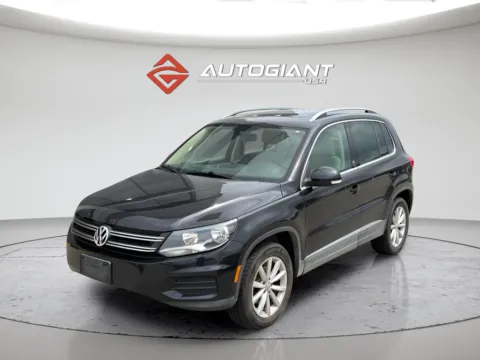 Black 2017 Volkswagen Tiguan 2.0T Wolfsburg Edition for sale in Fishers, IN