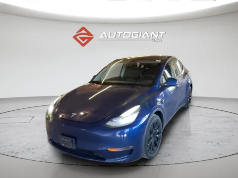 Blue 2021 Tesla Model Y Long Range for sale in Fishers, IN