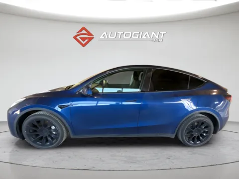 Another view of 2021 Tesla Model Y Long Range for sale in Fishers, IN at AutoGiant USA Fishers