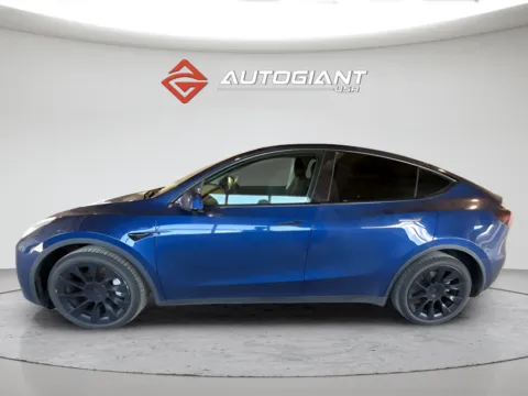 Another view of 2021 Tesla Model Y Long Range for sale in Fishers, IN at AutoGiant USA Fishers