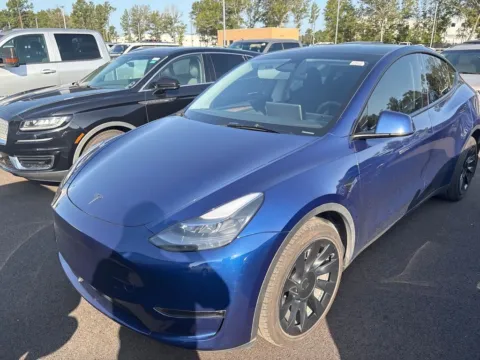Blue 2023 Tesla Model Y Long Range for sale in Fishers, IN