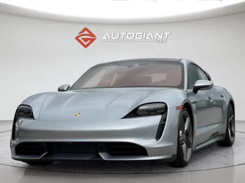 Silver 2020 Porsche Taycan Turbo for sale in Fishers, IN