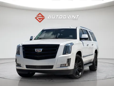 White 2019 Cadillac Escalade ESV Premium for sale in Fishers, IN