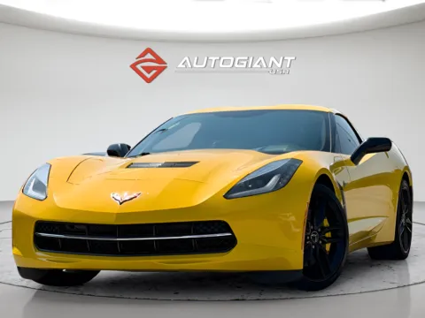 Yellow 2015 Chevrolet Corvette Stingray Z51 for sale in Fishers, IN