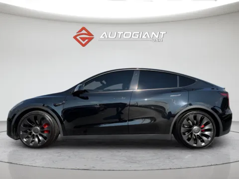 Another view of 2022 Tesla Model Y Performance for sale in Fishers, IN at AutoGiant USA Fishers