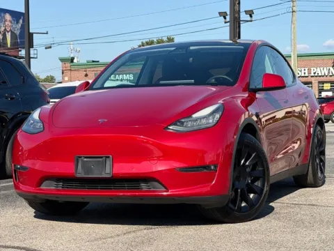 Red 2021 Tesla Model Y Standard Range for sale in Fishers, IN