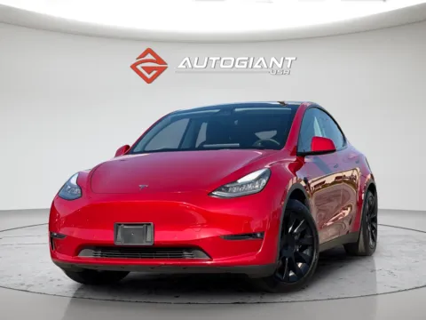 Red 2021 Tesla Model Y Standard Range for sale in Fishers, IN