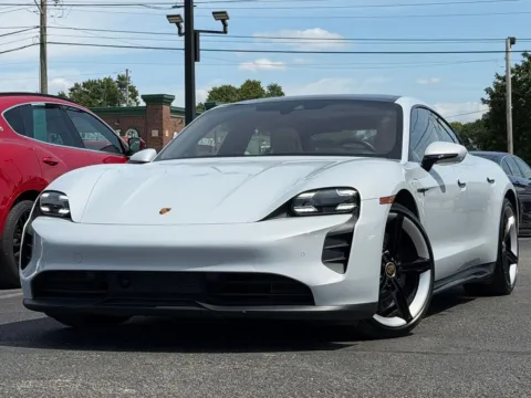 Silver 2022 Porsche Taycan GTS for sale in Fishers, IN