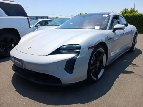 Silver 2022 Porsche Taycan GTS for sale in Fishers, IN
