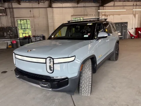 Gray 2023 Rivian R1S Adventure for sale in Fishers, IN