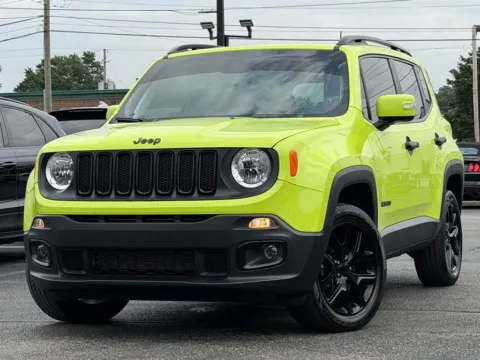 Green 2018 Jeep Renegade Latitude for sale in Fishers, IN