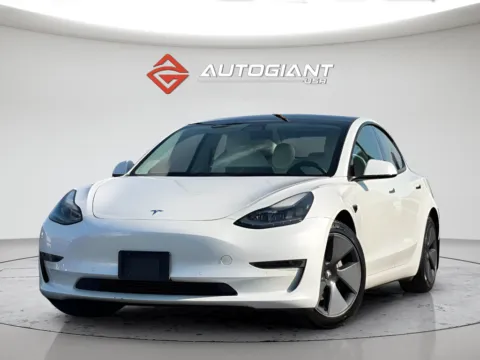 White 2021 Tesla Model 3 Standard Range Plus for sale in Fishers, IN