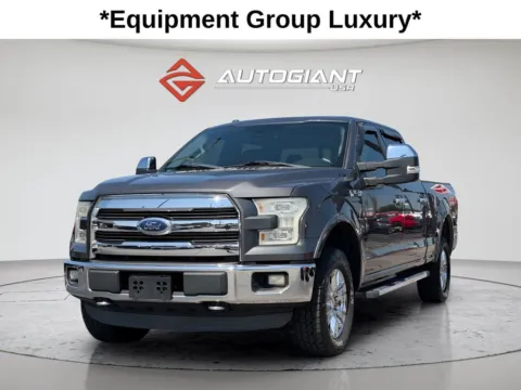 Gray 2015 Ford F-150 Lariat for sale in Fishers, IN