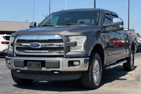 Gray 2015 Ford F-150 Lariat for sale in Fishers, IN