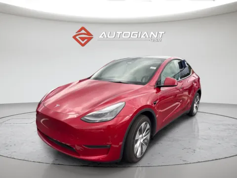 Red 2023 Tesla Model Y Long Range for sale in Fishers, IN