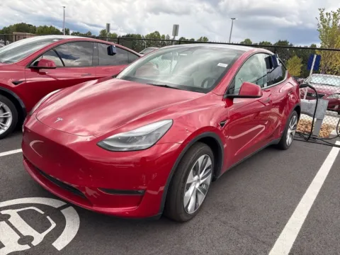 Red 2023 Tesla Model Y Long Range for sale in Fishers, IN