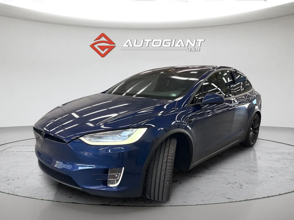 Blue 2018 Tesla Model X 100D for sale in Fishers, IN