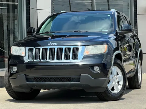 Black 2012 Jeep Grand Cherokee Laredo for sale in Fishers, IN