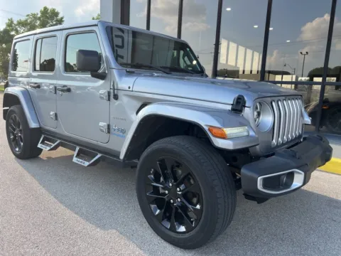 Another view of 2021 Jeep Wrangler Unlimited Sahara 4xe for sale in Fishers, IN at AutoGiant USA Fishers