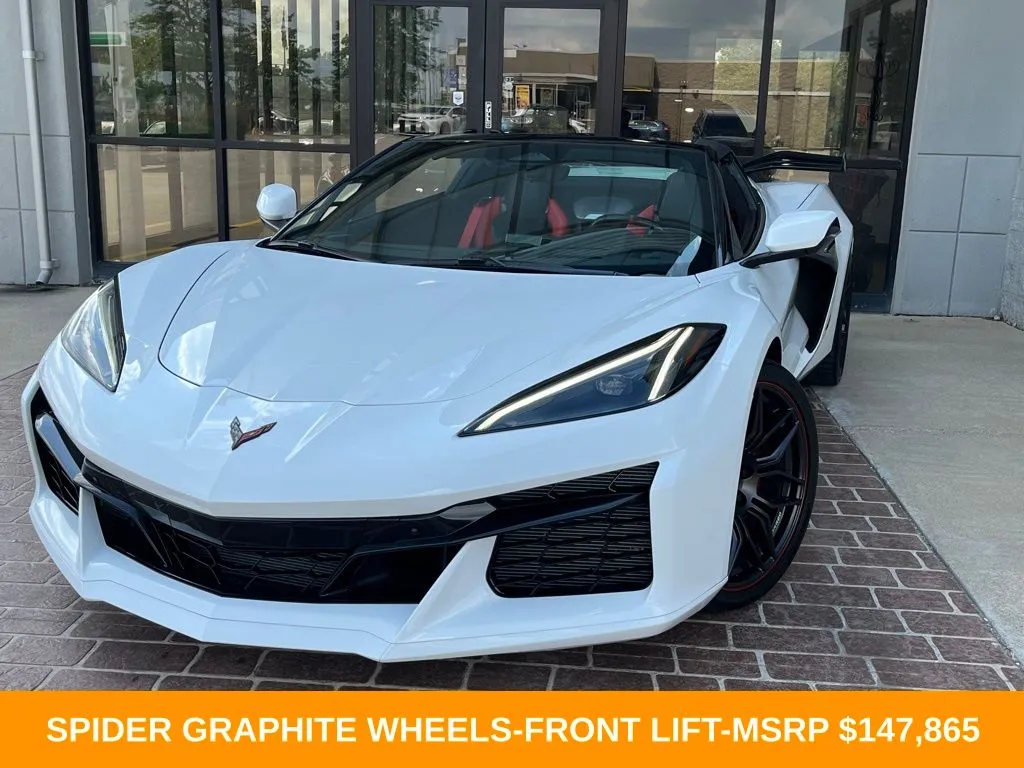 White 2024 Chevrolet Corvette Z06 for sale in Fishers, IN