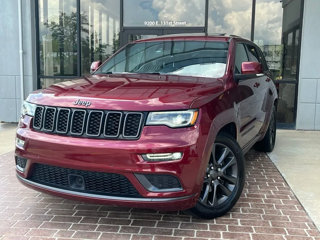Red 2018 Jeep Grand Cherokee High Altitude for sale in Fishers, IN