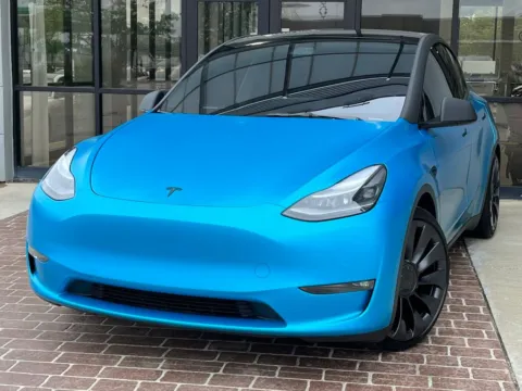 Blue 2022 Tesla Model Y Performance for sale in Fishers, IN