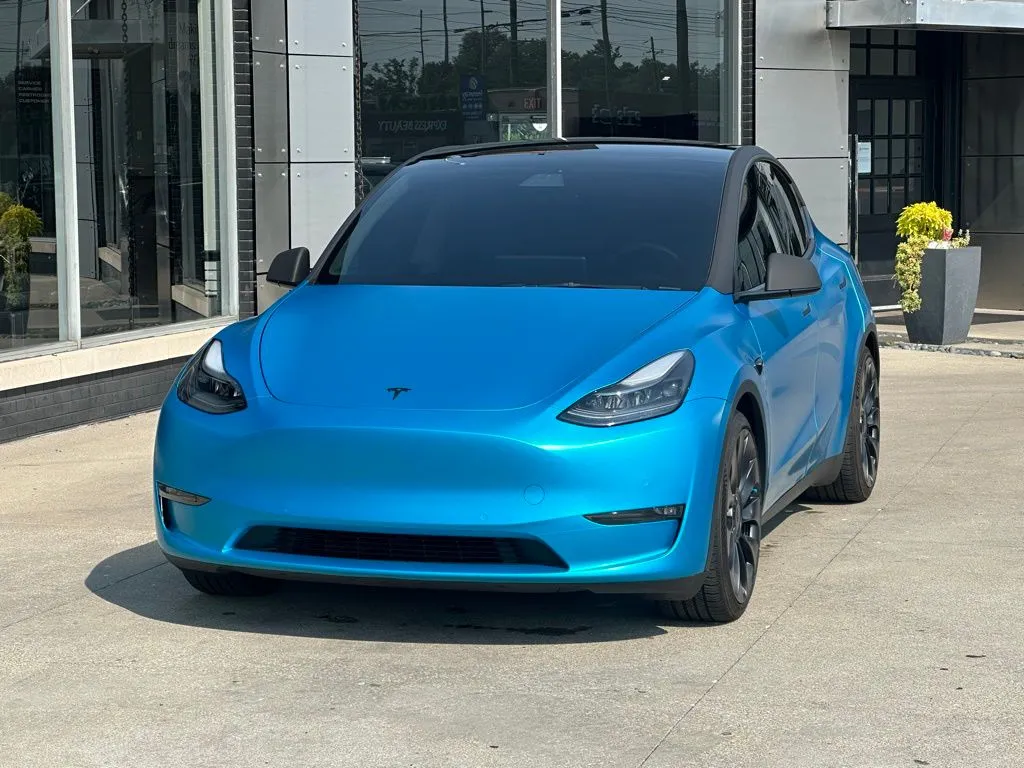 Blue 2022 Tesla Model Y Performance for sale in Fishers, IN