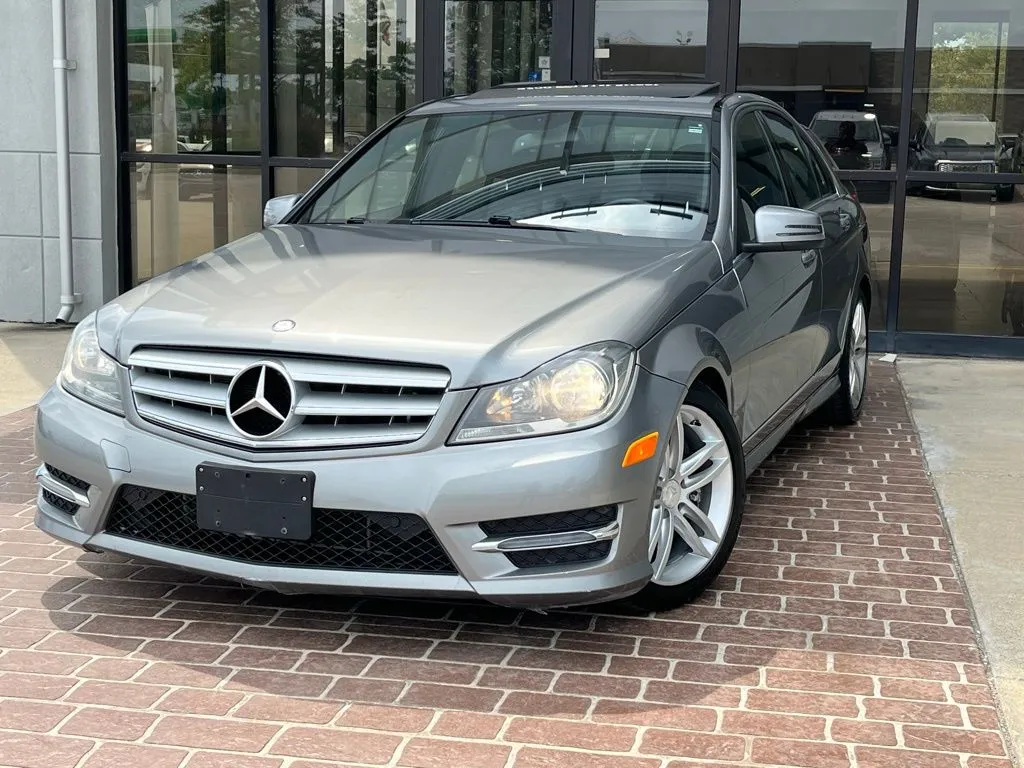 Gray 2013 Mercedes-Benz C-Class C 300 for sale in Fishers, IN