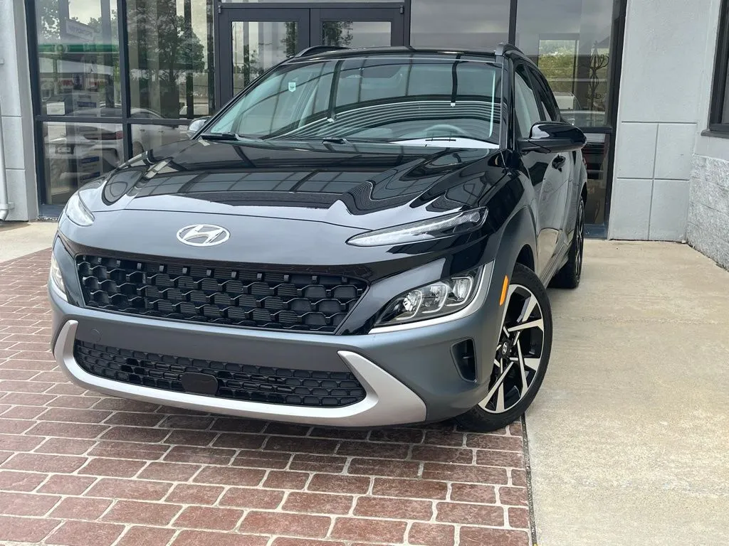 Black 2023 Hyundai Kona Limited for sale in Fishers, IN