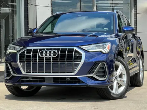 Blue 2021 Audi Q3 Premium Plus for sale in Fishers, IN