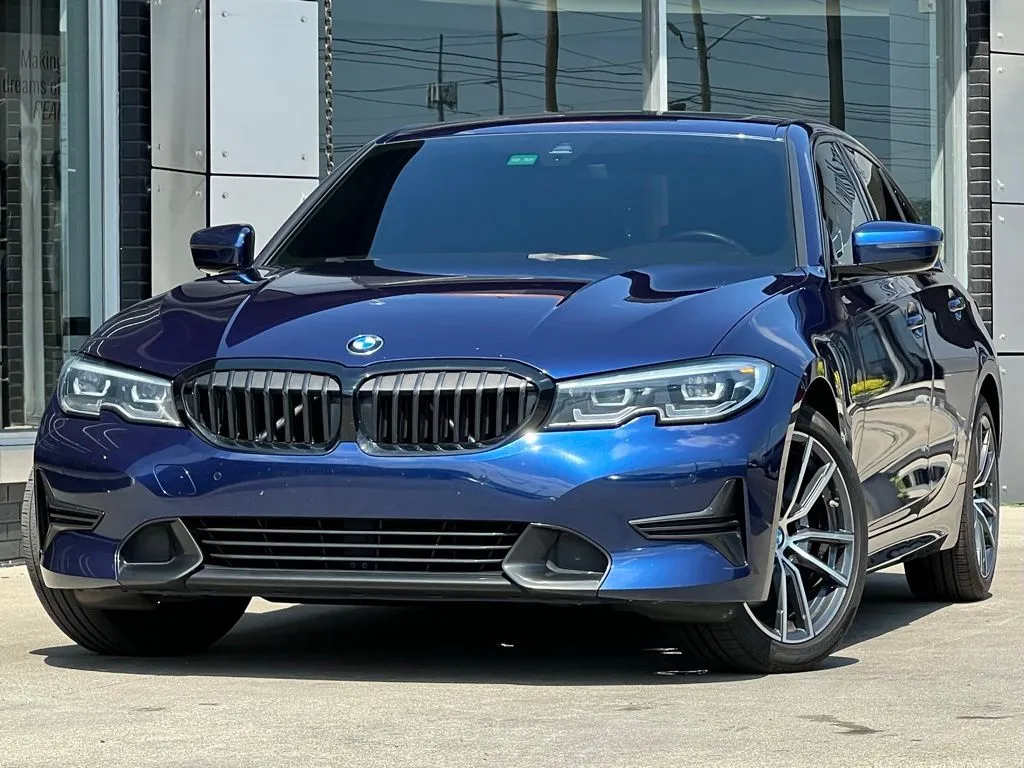 Blue 2020 BMW 3 Series 330i for sale in Fishers, IN